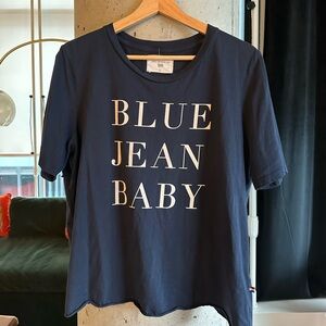 SOL ANGELES Anthro Blue Jean Baby T-shirt